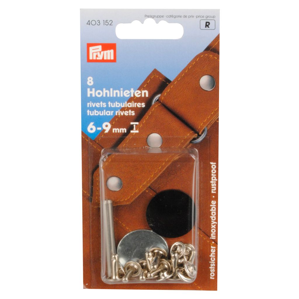 Prym Group PRYM Hohlniete 9 mm 8er Pack  ~ 610/649