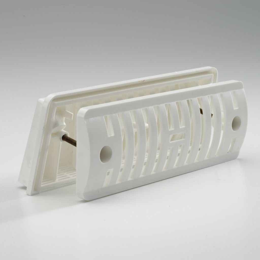 FAWO GmbH Kombinierter Seitenlüfter Kunststoff weiß 180 x 60 mm ~ 206/983