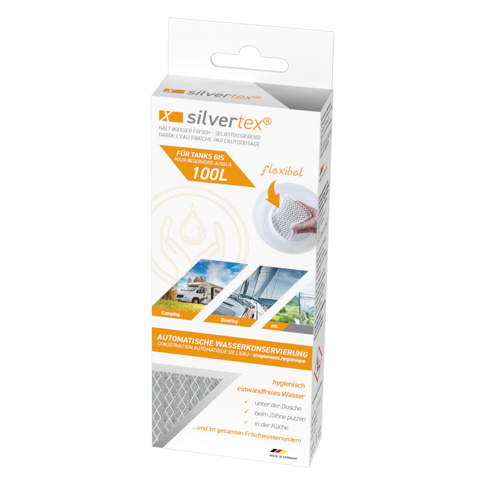 WM aquatec Wasserkonservierung Silvertex für Tanks bis 100 Liter ~ 300/819