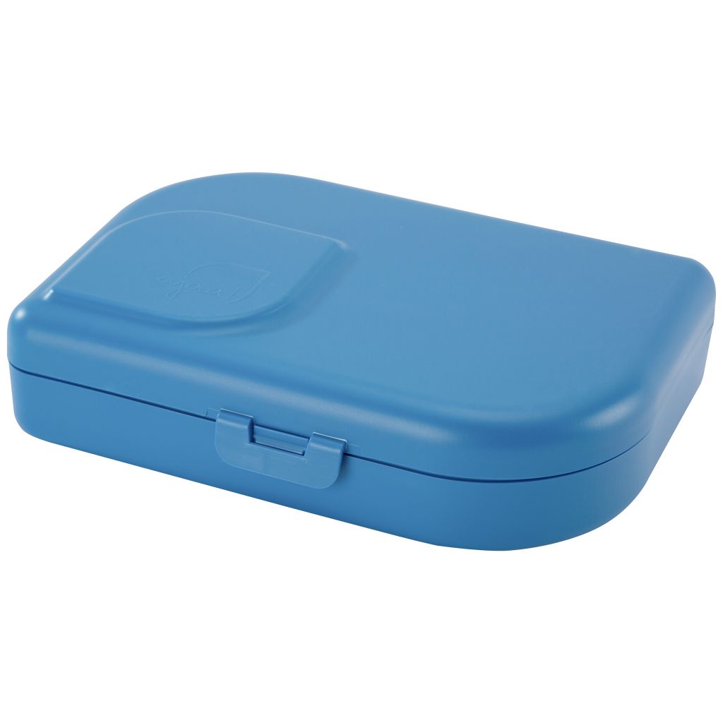 ajaa Brotbox mit Trenner, blau ~ 550/257