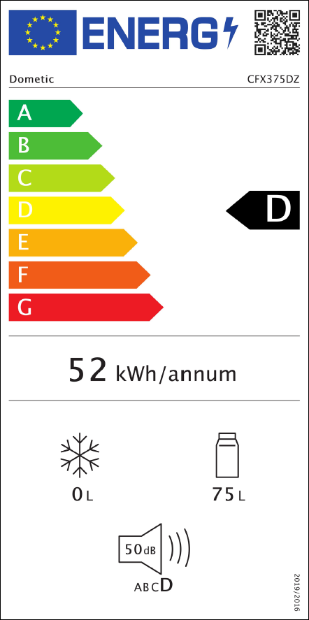 Dometic CoolFreeze CFX3 75DZ, 12 / 24 / 110–240 Volt, EEK: D ~ 33 368