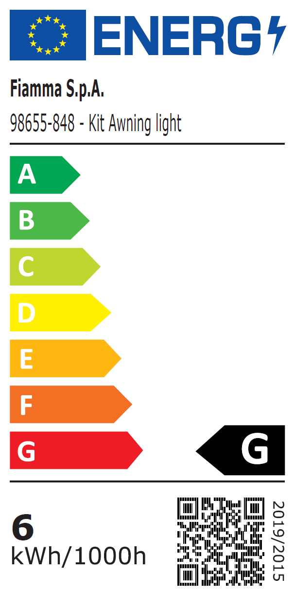 Fiamma® LED Markisenleuchte, EEK G ~ 071/216