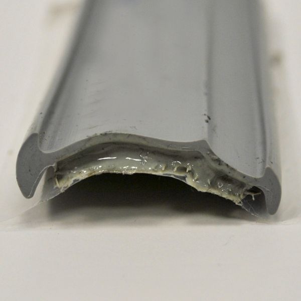 Estorfer Gummiunterlage für Profilschiene, Länge 20 m, grau ~ 211/006