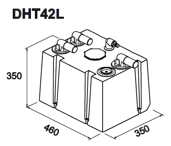 DHT42L Abmessungen