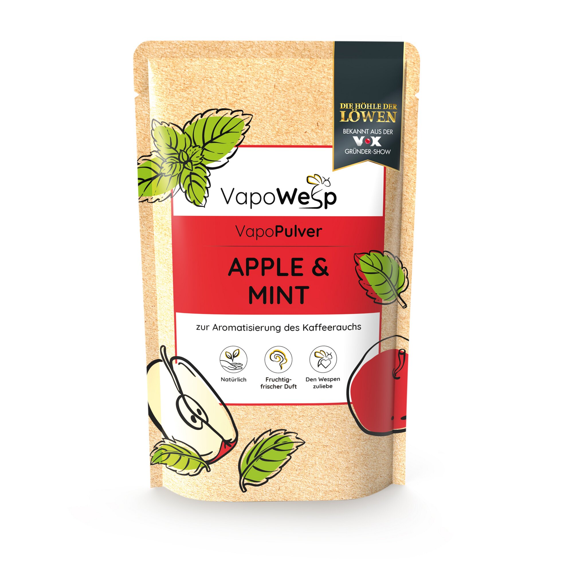 VapoWesp VapoPulver Kräutermischung Apfel, Minze ~ 452/012