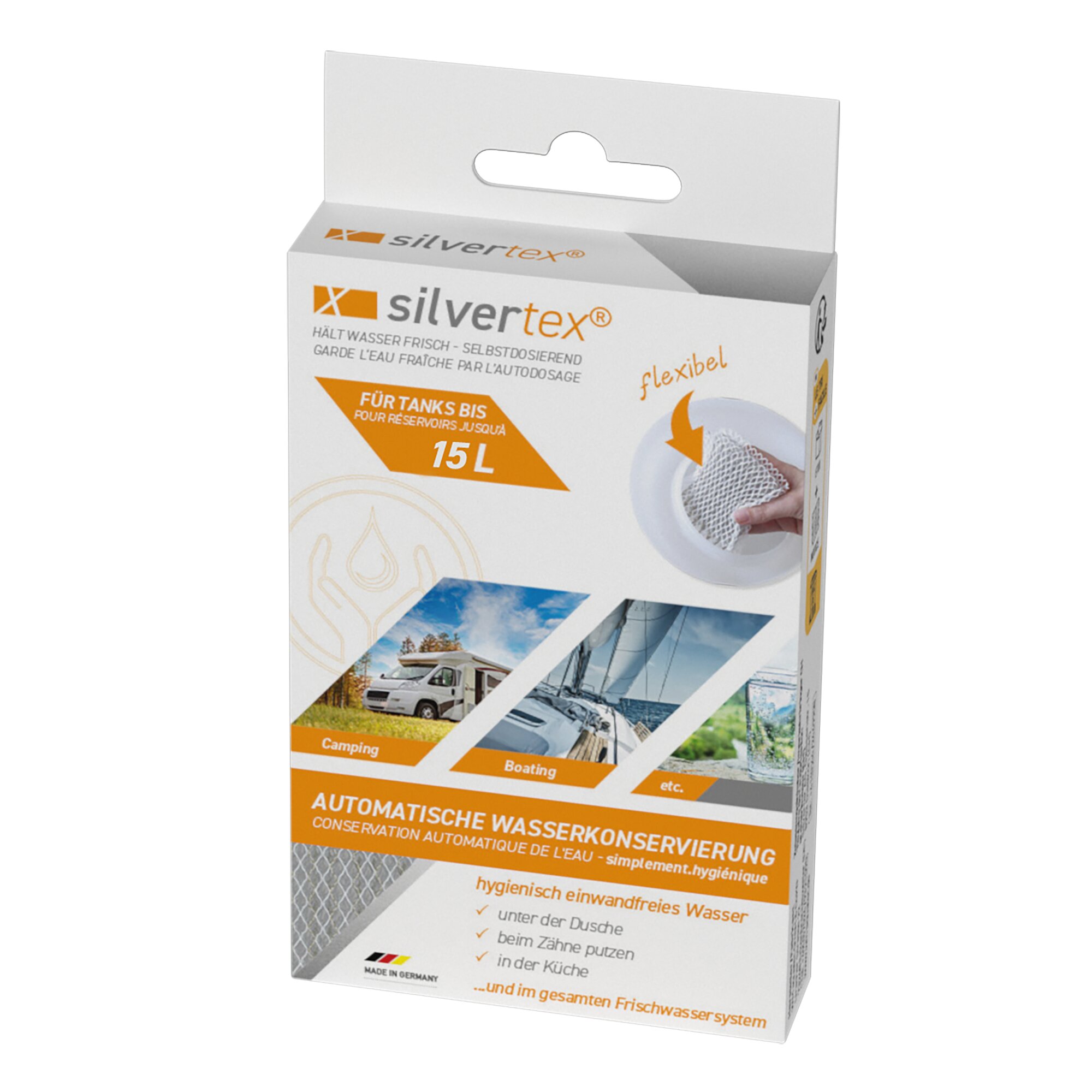 WM aquatec Wasserkonservierung Silvertex für Tanks bis 15 L ~ 300/816
