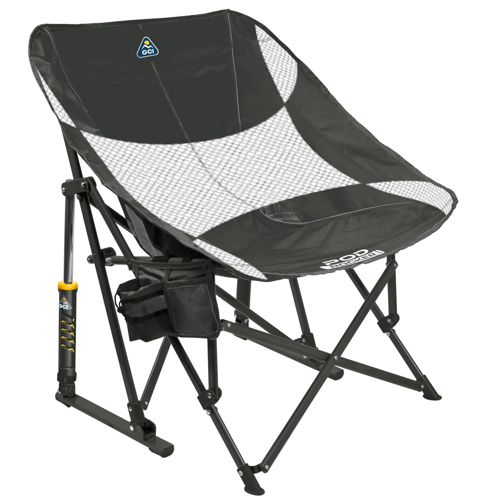 GCI Outdoor Schaukelstuhl Pod Rocker Elite™, anthrazit ~ 601/430