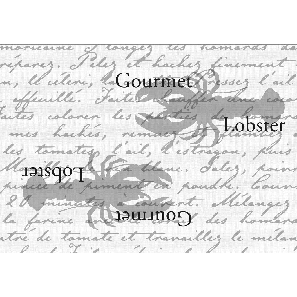 Friedola® Tischset Miami Lobster 45 x 30 cm ~ 503/403