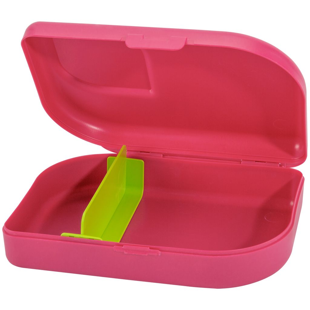 ajaa Brotbox mit Trenner, pink ~ 550/258