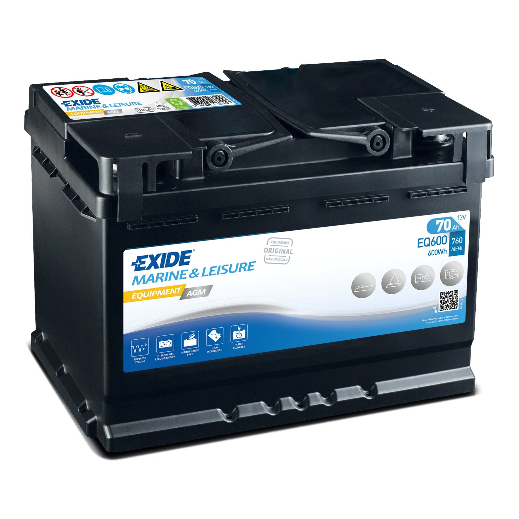 EXIDE Batterie Equipment AGM 600 ~ 322/328