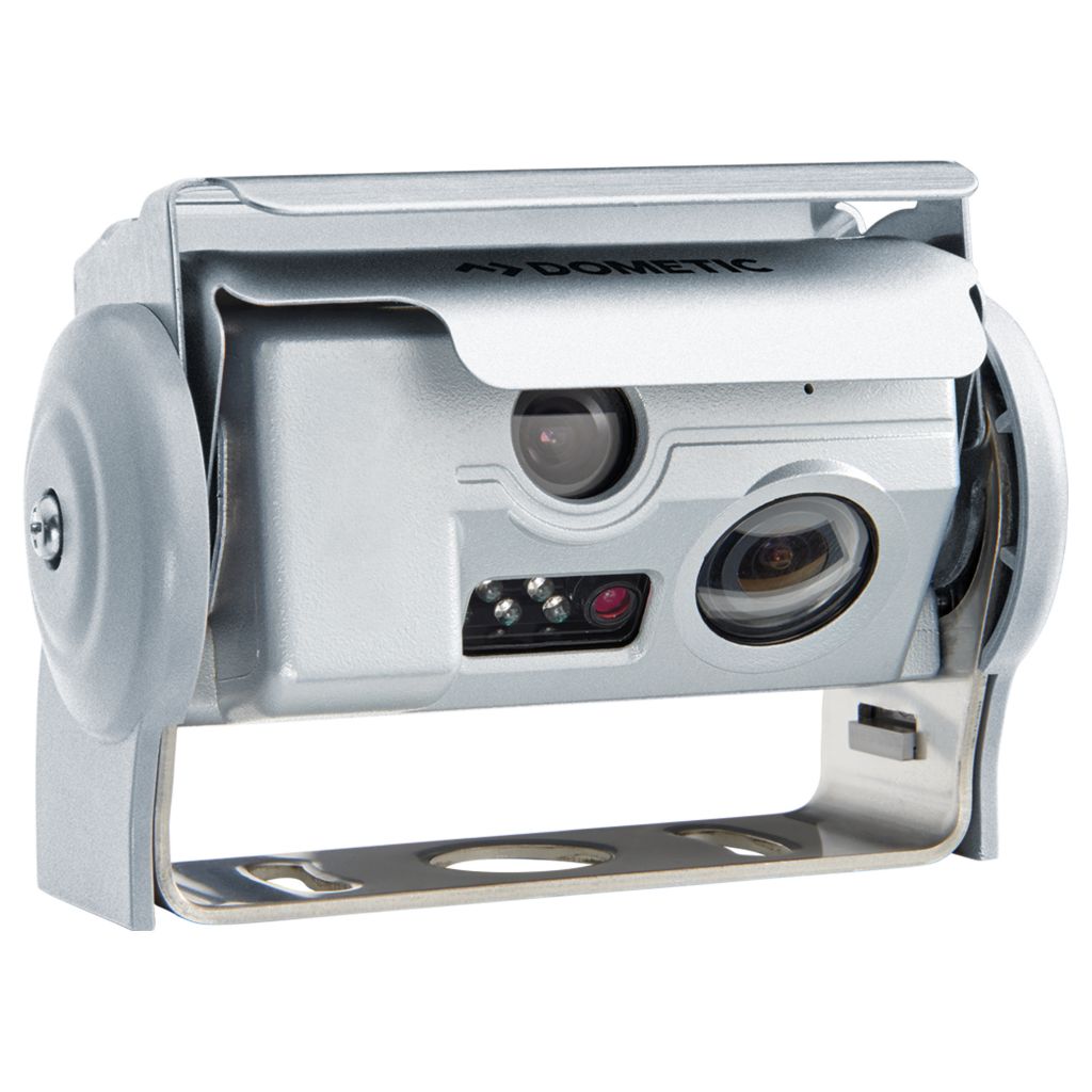 Dometic Farb-Doppelkamera PerfectView CAM 44 NAV, silber ~ 82 658