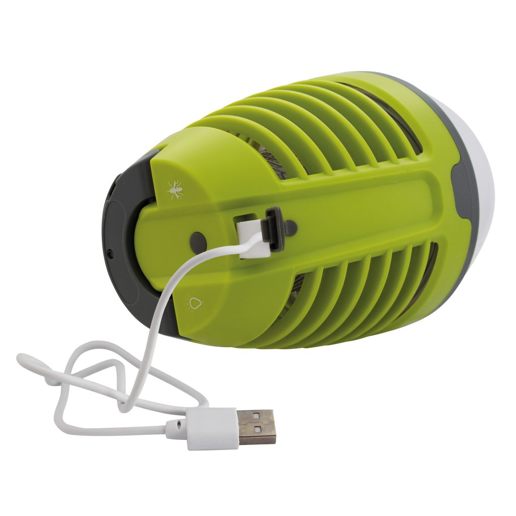 Moskitolampe mit 2-1 Funktion USB Ladekabel