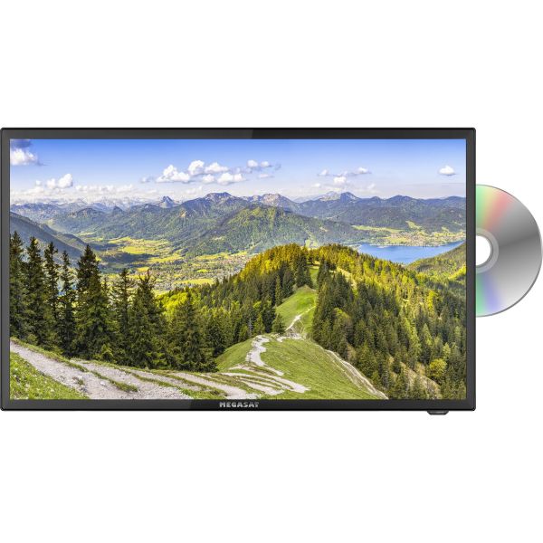 Megasat TFT-LED-Flachfernseh-DVD-Kombination Royal Line II 22, EEK F ~ 70 002