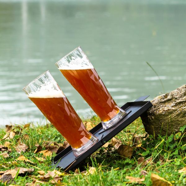 silwy® Magnet-Kunststoffgläser Bierglas, 2er-Set ~ 550/764