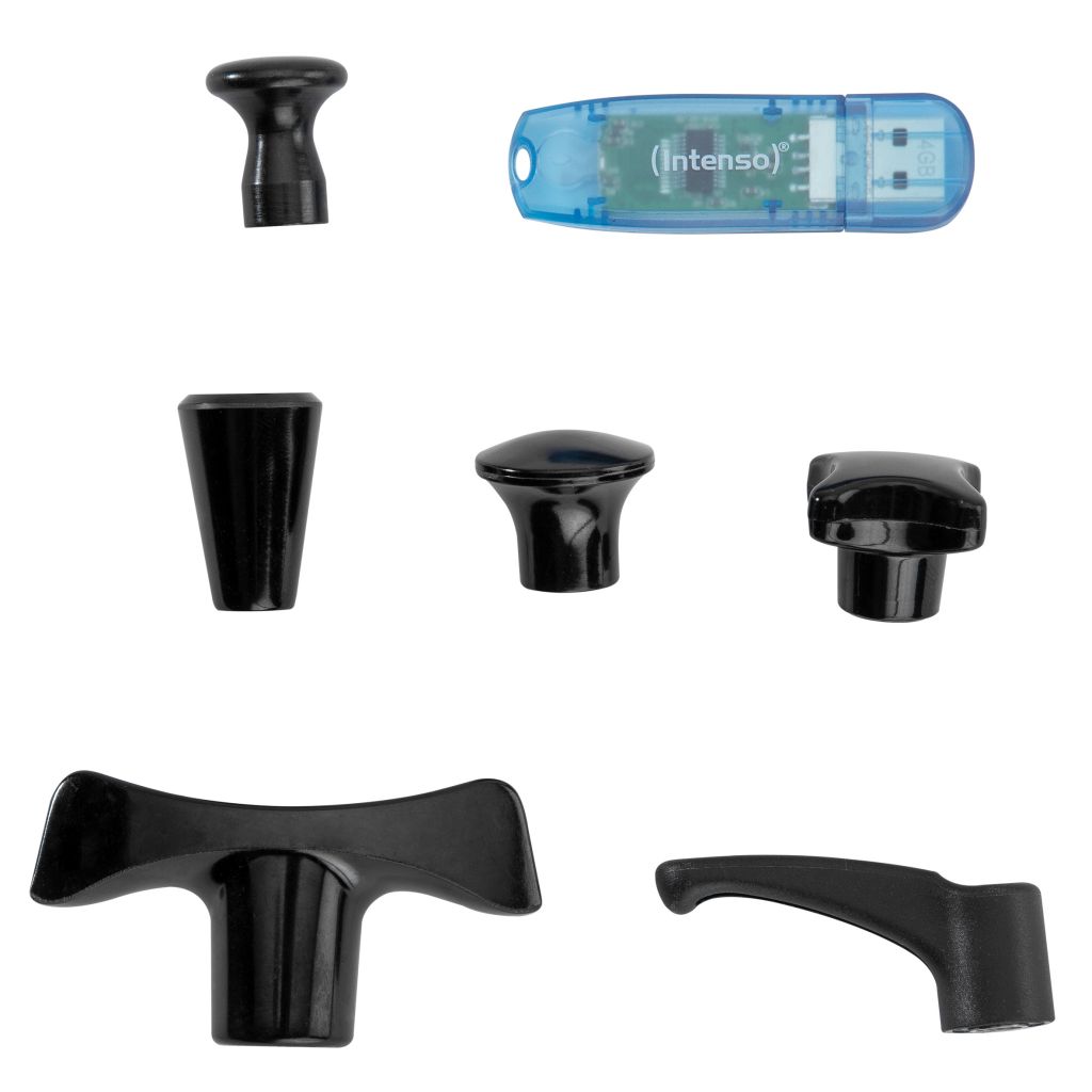 Zubehör 3 – Griffe mit Gewinde; Infos & Ideen – USB-Stick