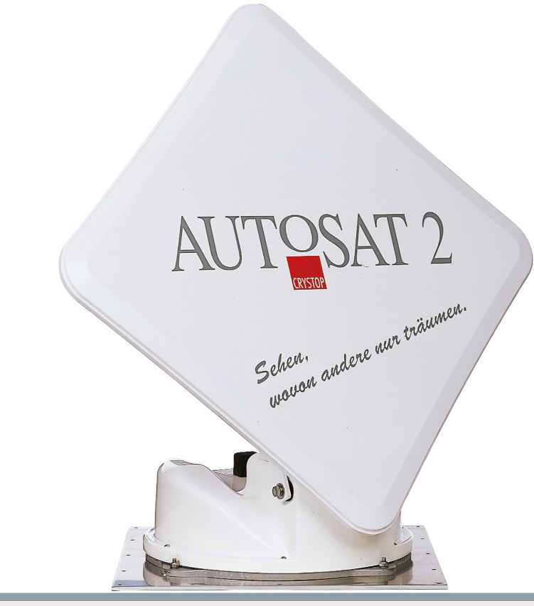 Crystop Sat-Anlage AutoSat 2F Control   ~ 72 453 12 V-Außeneinheit