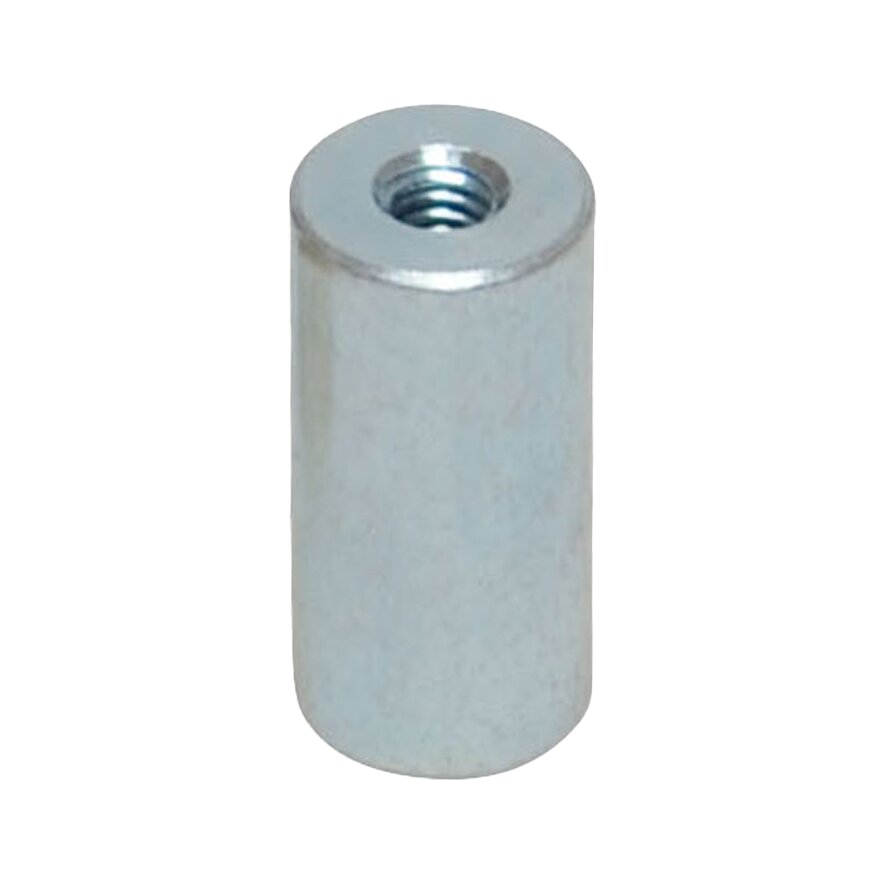 Brugger Magnetsysteme Stabgreifer aus NdFeB, Stahlgehäuse, mit Innengewinde, 10 mm verzinkt ~ 610/468