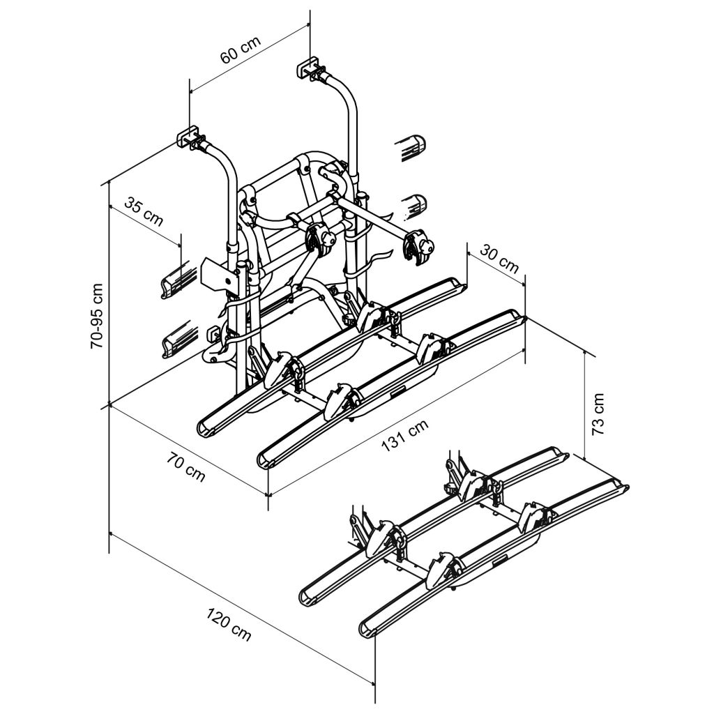 Thule Fahrradträger Thule Lift V16, manuell ~ 89 471