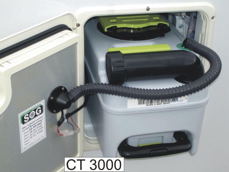 SOG® WC-Entlüftung SOG 1 Typ 3000A für CT3000/CT4000, weiß  ~ 301/160
