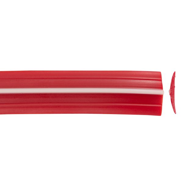 Estorfer Leistenfüller 11,9 mm, rot elfenbein, Länge 50 m ~ 212/077