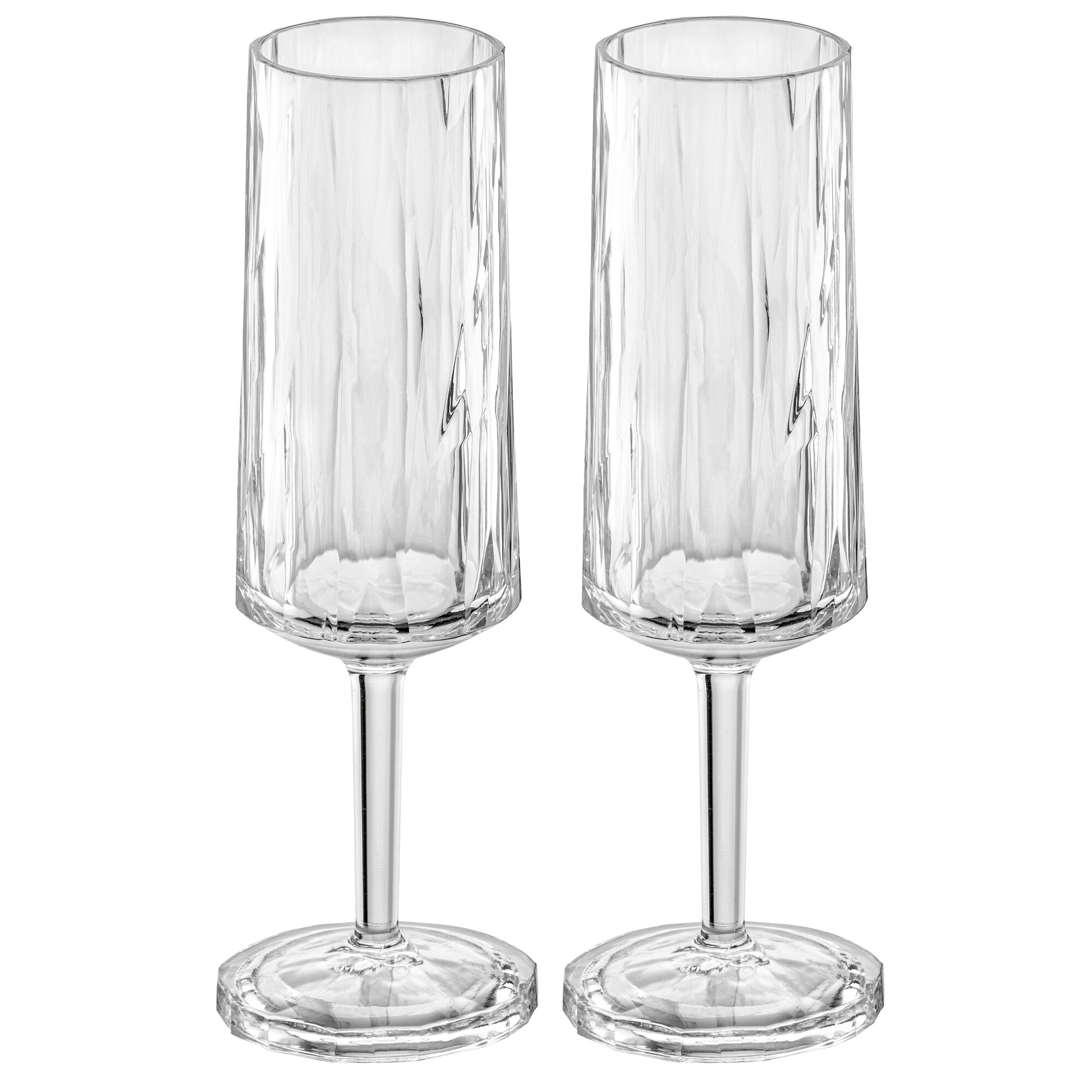 koziol Sektglas 100 ml Superglas CLUB, 2er-Set ~ 551/235