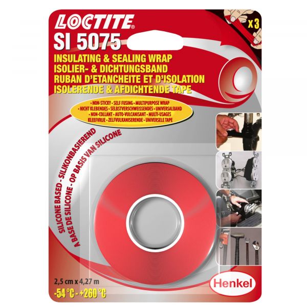 Loctite® Isolier- und Dichtungsband SI 5075, rot, 4,2 m ~ 451/196