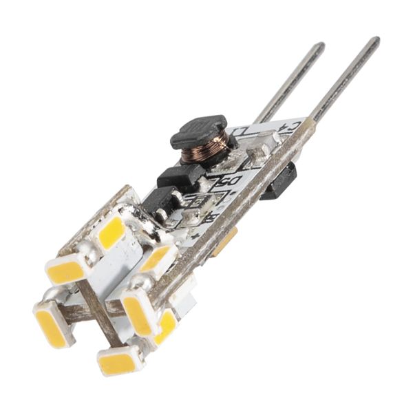David Communication LED-Leuchtmittel CRI 80, 12er SMD G4, Sockel G4, EEK: F ~ 322/063