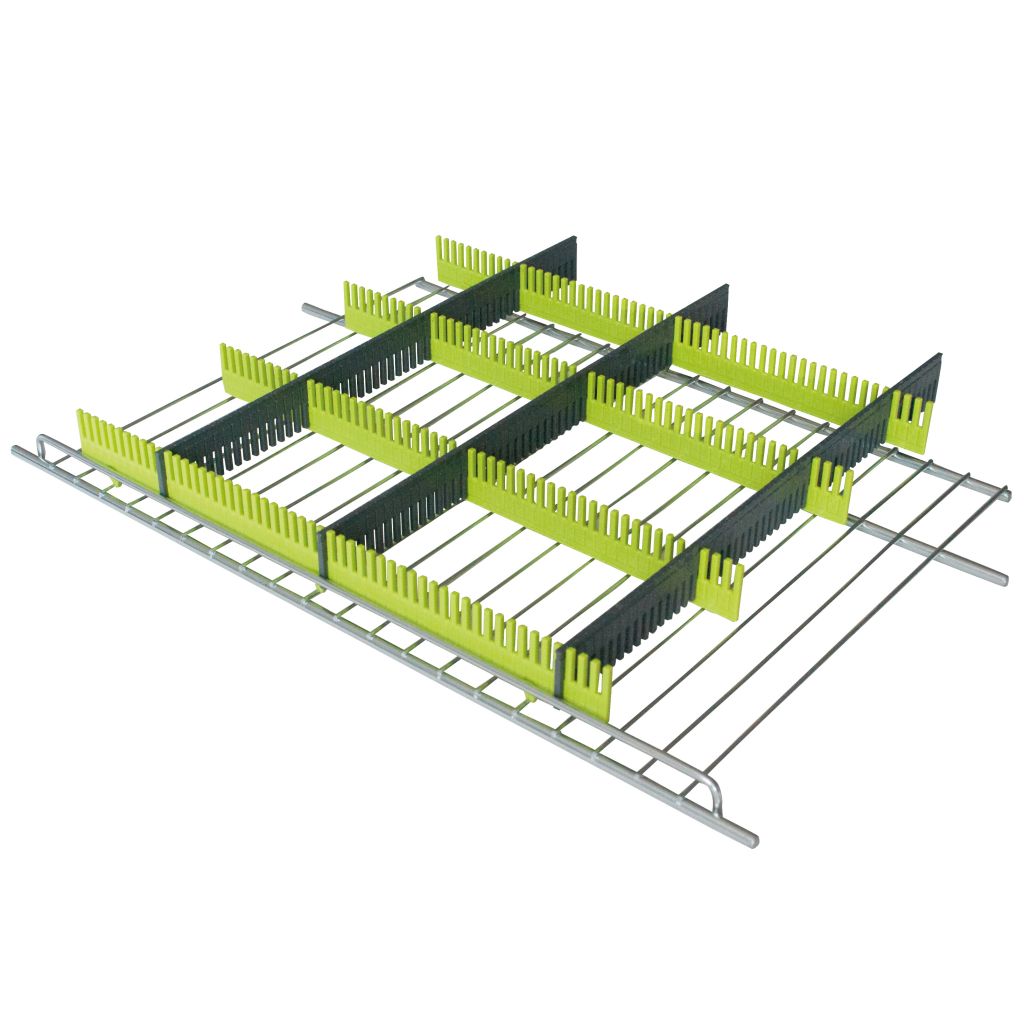 Purvario Stauleiste für Kühlschränke, Set 8-tlg., lime ~ 551/108