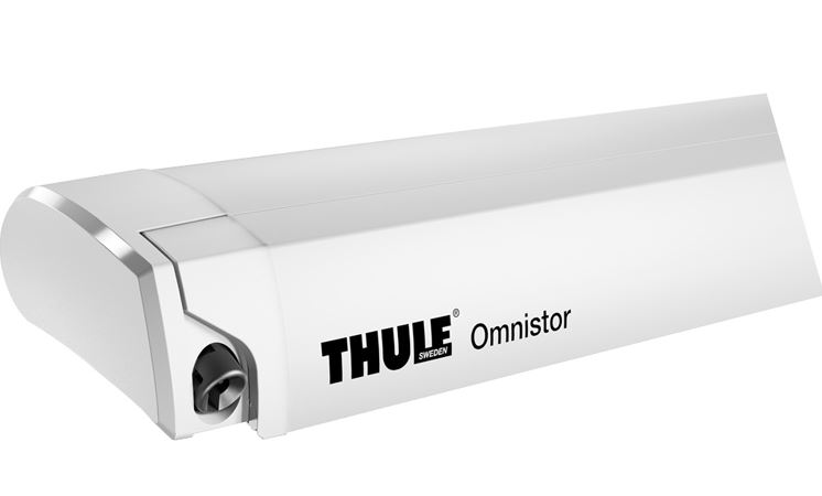 Thule® Omnistor-Markise 9200, 4 x 3 m, Mystic-Grau, Gehäuse weiß  ~ 91 571