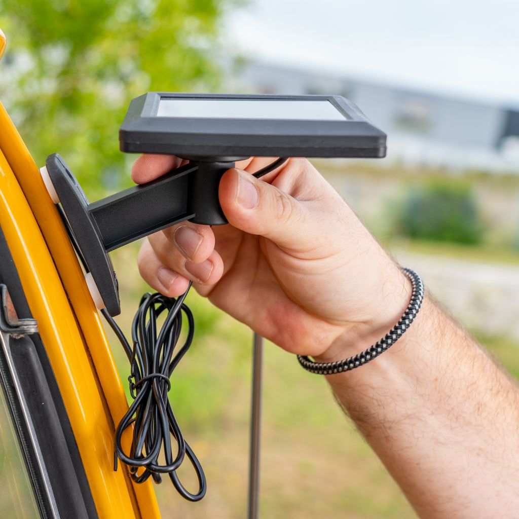 Magnete zur Befestigung von Solarmodulen.