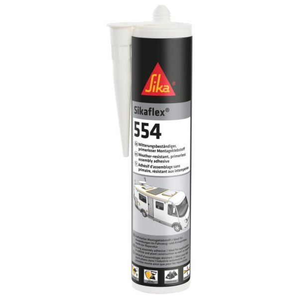 Sika® Sikaflex®-554, STP-Montageklebstoff, schwarz, 300 ml ~ 451/206