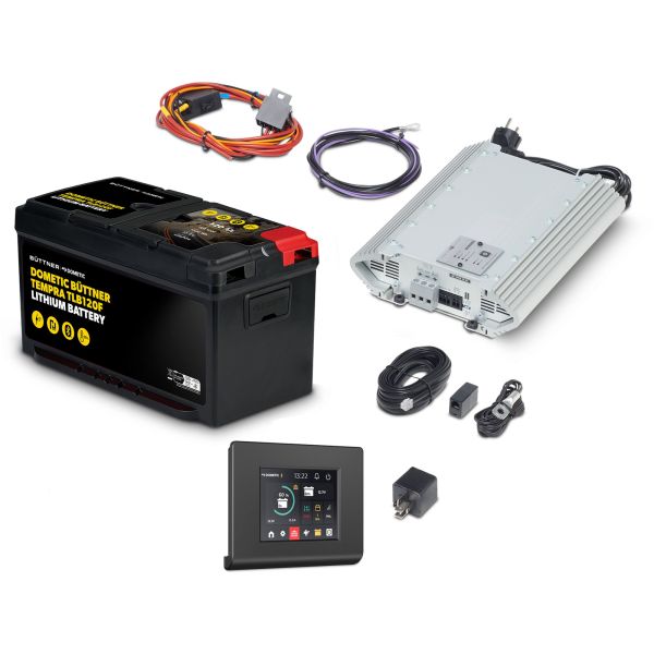 Dometic Büttner Lithium Batterie PP00122F Power Set, 120 Ah ~ 323/469