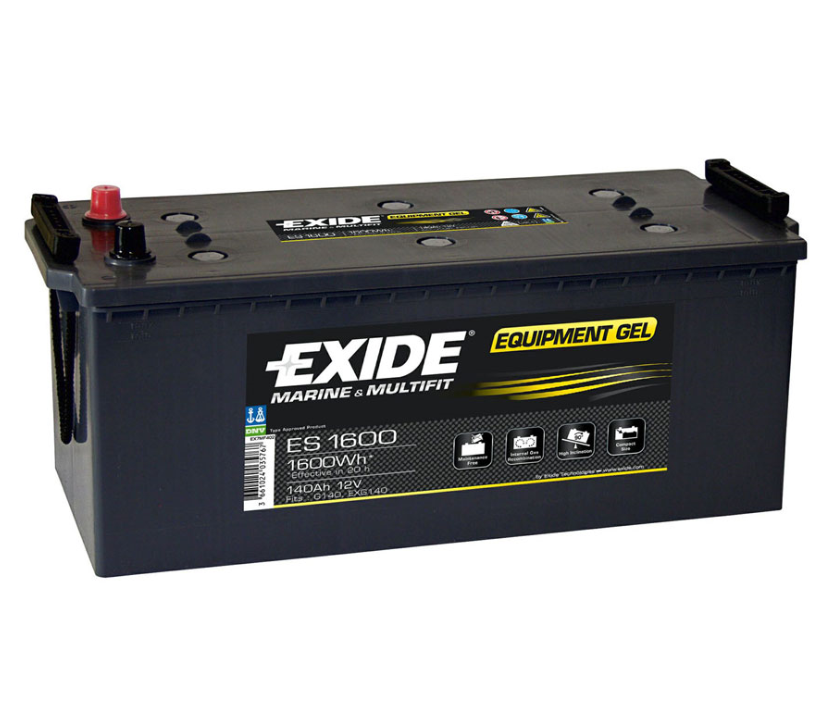 Exide Equipment Gel ES 1600 Batterie ~ 322/314