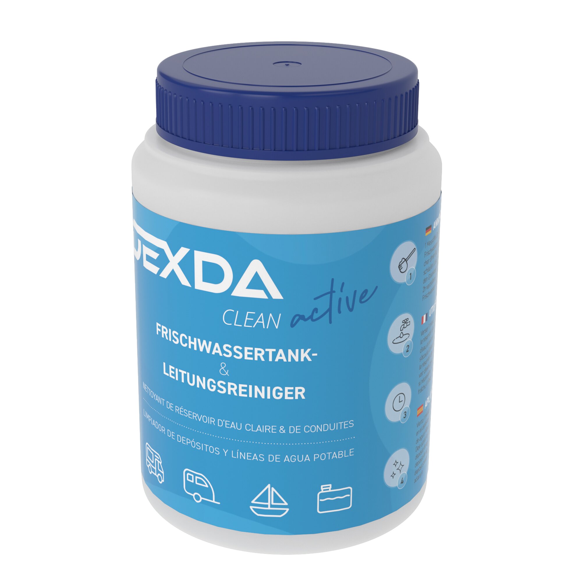 WM aquatec DEXDA® Clean active Desinfektion und Biofilmentfernung, 600 g ~ 300/427