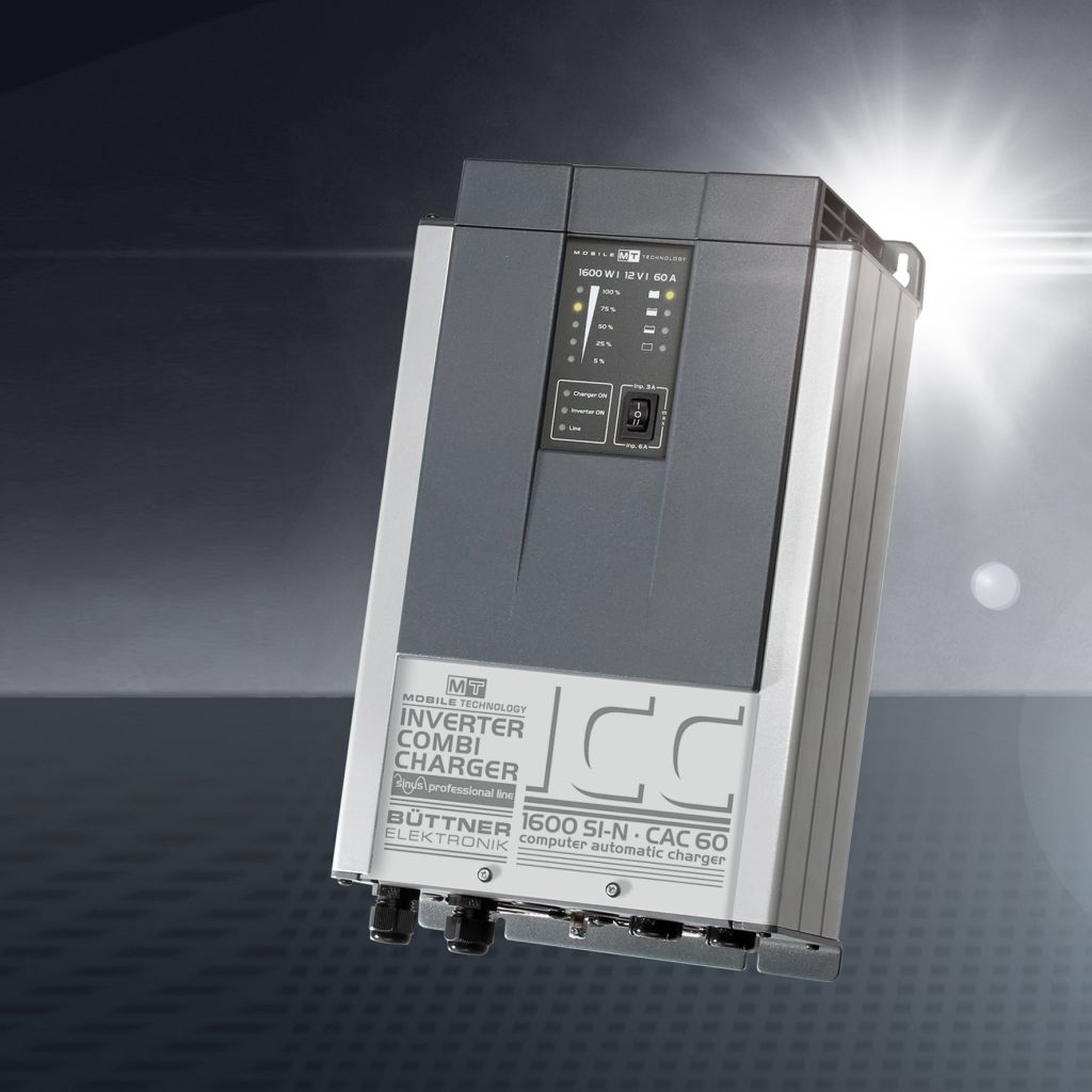 Büttner Elektronik ICC-Wechselrichter/Lade-Kombination 1600 SI-N ~ 322/148
