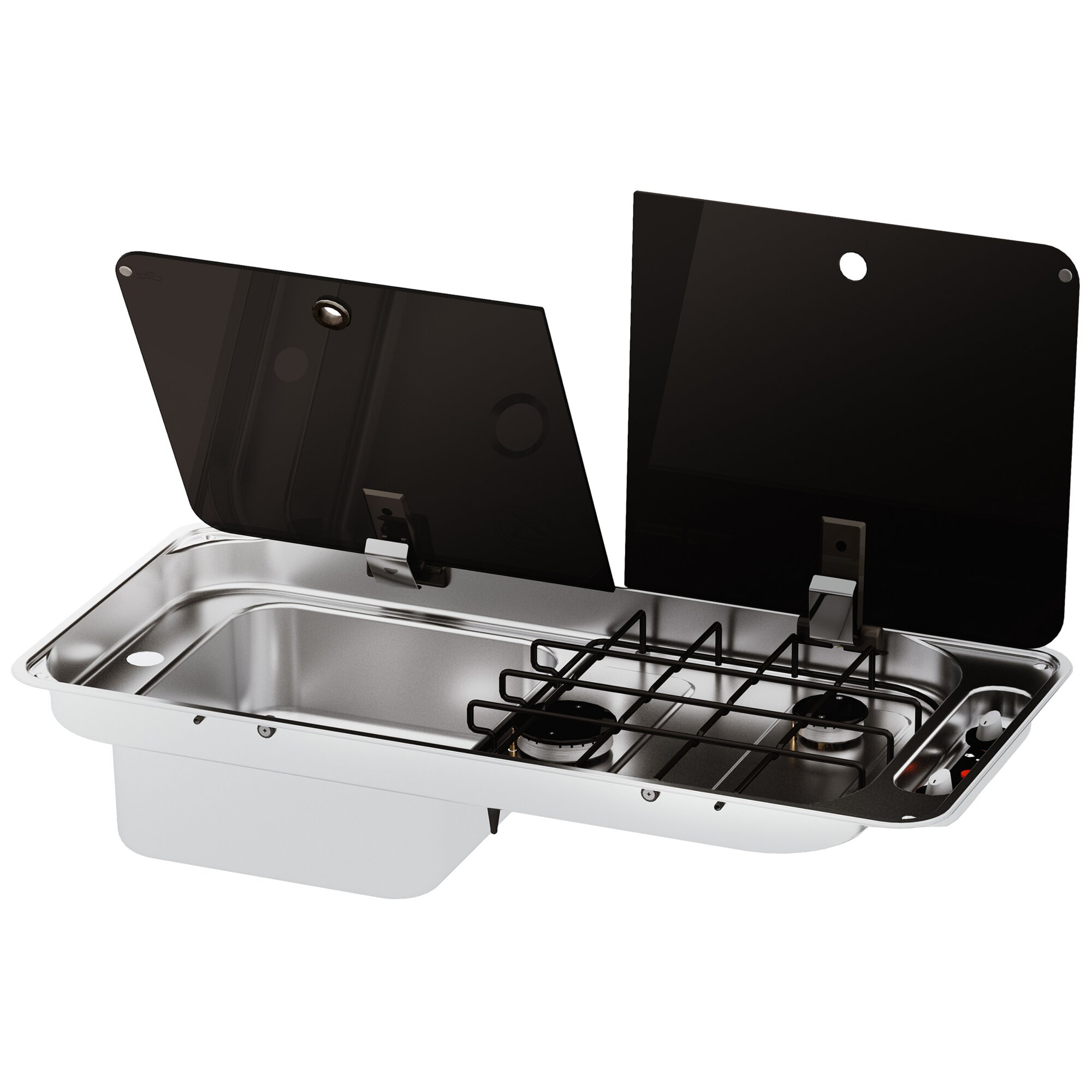 Can Kocher-Spülenkombination Can FL1502 Becken links, 71,6 x 34 cm ~ 41 837