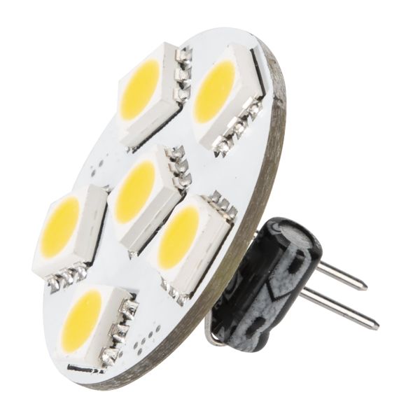 David Communication LED-Leuchtmittel CRI 80, 6er SMD Modul, Sockel G4, EEK: F ~ 322/071