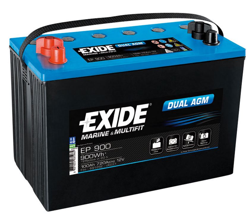 Exide Batterie Dual AGM EP 900  322/321