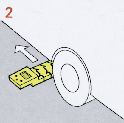 Reich Fahrzeugwaage CWC pro Rad bis 1500 kg 127/521 Skizze Anwendung 2