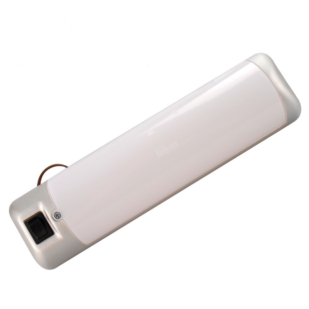 Frilight LED-Leuchte Soft mit Schalter, silber, EEK: F ~ 320/648