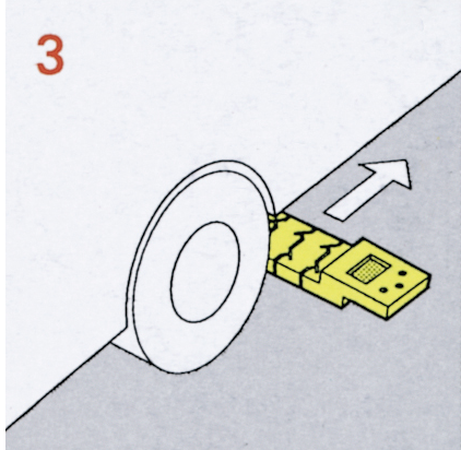 Reich Fahrzeugwaage CWC pro Rad bis 1500 kg 127/521 Skizze Anwendung 3