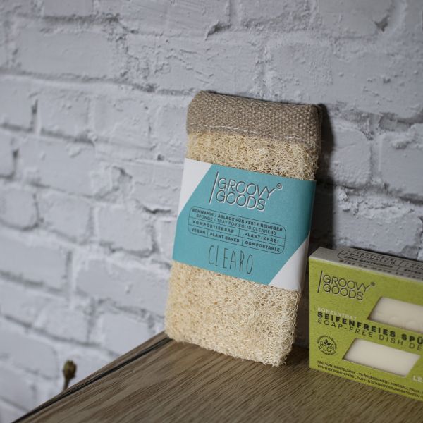 Clearo-Luffa-Schwamm-Ablage-fur-feste-ReinigerO4XVrBiigULGV