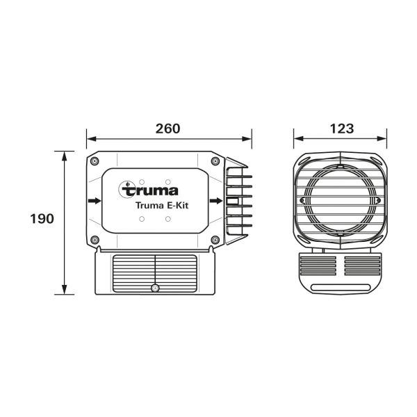 Truma E-Kit für Truma VarioHeat ~ 309/599