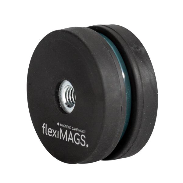 flexiMAGS Magnet rund flexiMAG-31, schwarz, 4er-Set ~ 610/405