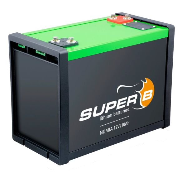 Super B Lithium Batterie Nomia LiFePO4 12 V 210 AH  ~ 322/360