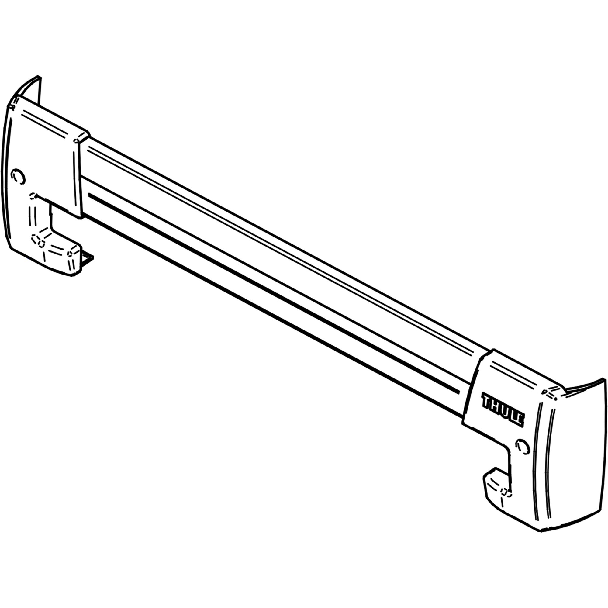 Thule Schmutzschutz Thule Slide-Out G2 Ducato, Crafter 550 ~ B-603704