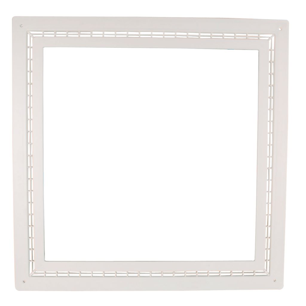 Hartal® Rahmenunterteil weiß für Hartal Dachhaube 35-50 mm ~ 206/123