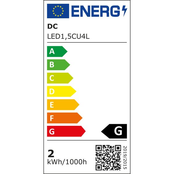 David Communication LED-Leuchtmittel CRI 80, COB Spot MR11, Sockel GU4, EEK: G ~ 322/041