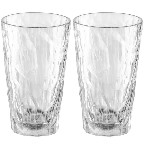 koziol Trinkglas 300 ml Superglas CLUB, 2er-Set ~ 551/229