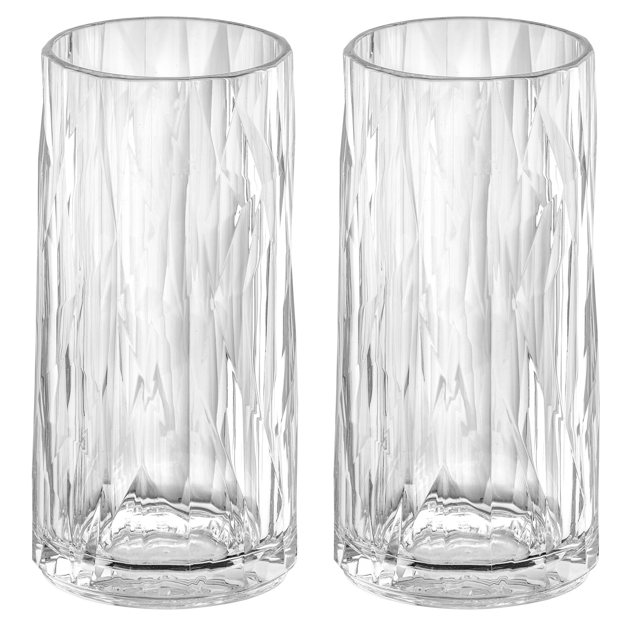 koziol Trinkglas Longdrink 300 ml Superglas CLUB, 2er-Set ~ 551/237